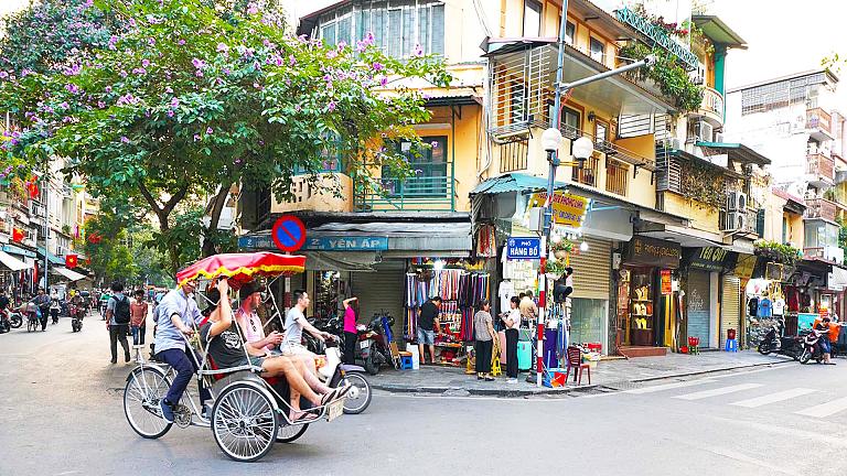 Old Quarter Rickshaw Ride