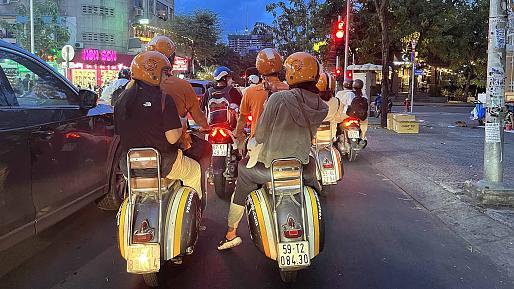 Vespas Tour in Ho Chi Minh City