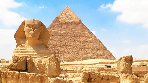 Giza Pyramids and Great Sphinx