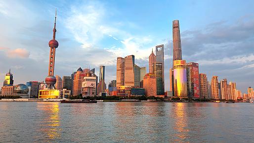 The Bund in Shanghai