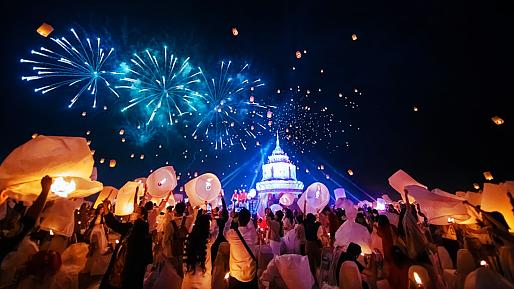 Lantern Festival in Chiang Mai