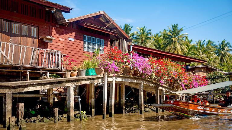 Damnoen Saduak Floating Market, Bangkok