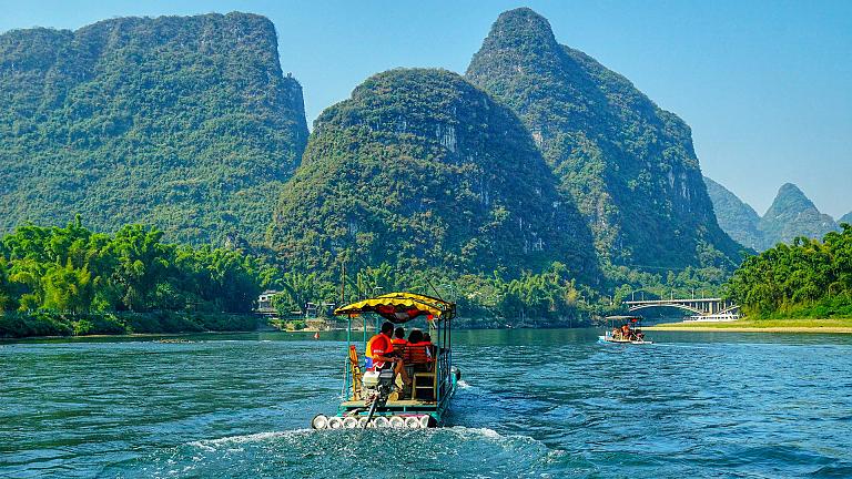 Li River Bamboo Rafts, Guilin